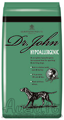Dr. John Hypoallergenic į alergiją linkusiems dirbantiems ir sportuojantiems suaugusiems šunims 15 kg x2vnt